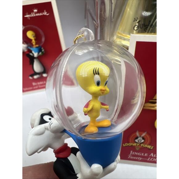 2003 Hallmark Keepsake Looney Tunes Tweety "Jingle All The Way" Bubble Bath - Picture 10 of 11